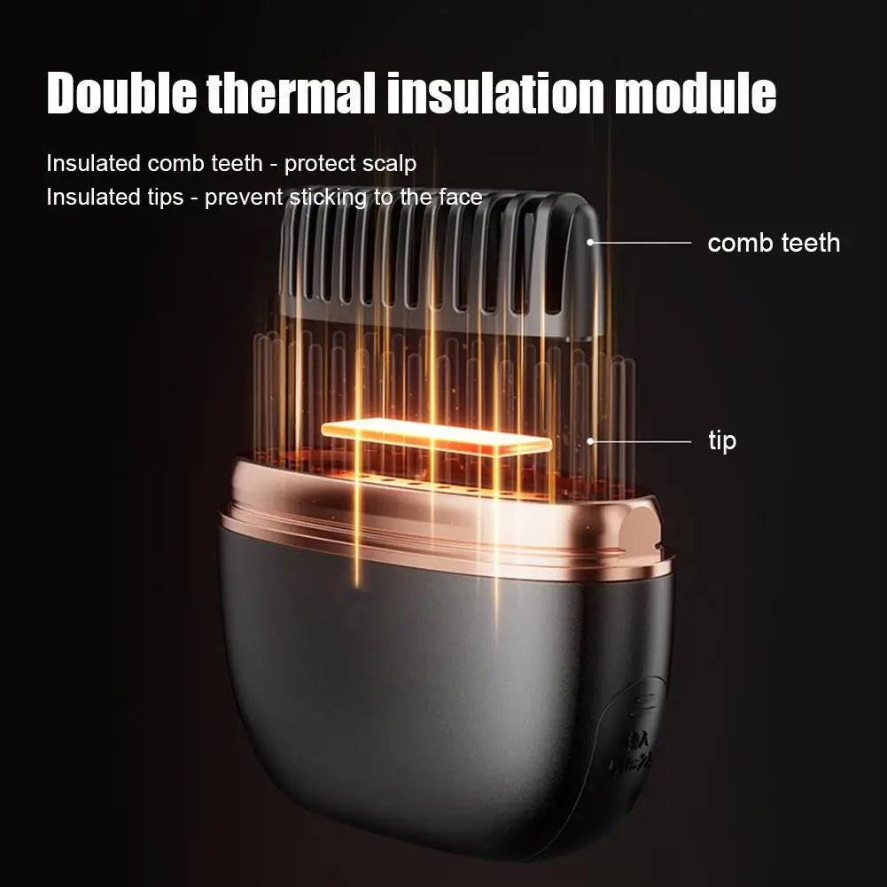 Cepillo Alisador Inalámbrico 2 en 1.